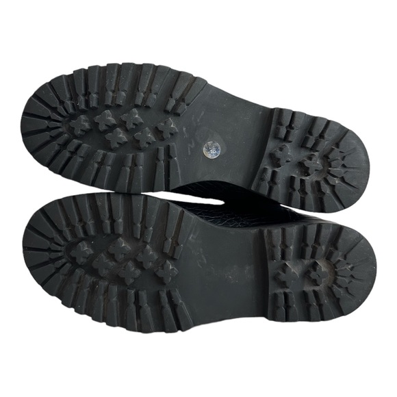 Tory Burch Women's Connell Mid-Calf Boots Size 6 Black/Chain - Picture 7 of 10